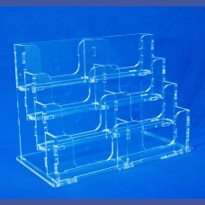 TARJETERO   8 huecos en 4 alturas, para tarjetas de 85 mm  ancho  <br>Medidas: 202 x 105 x 143 mm<br>